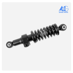 Suspension and shock absorber